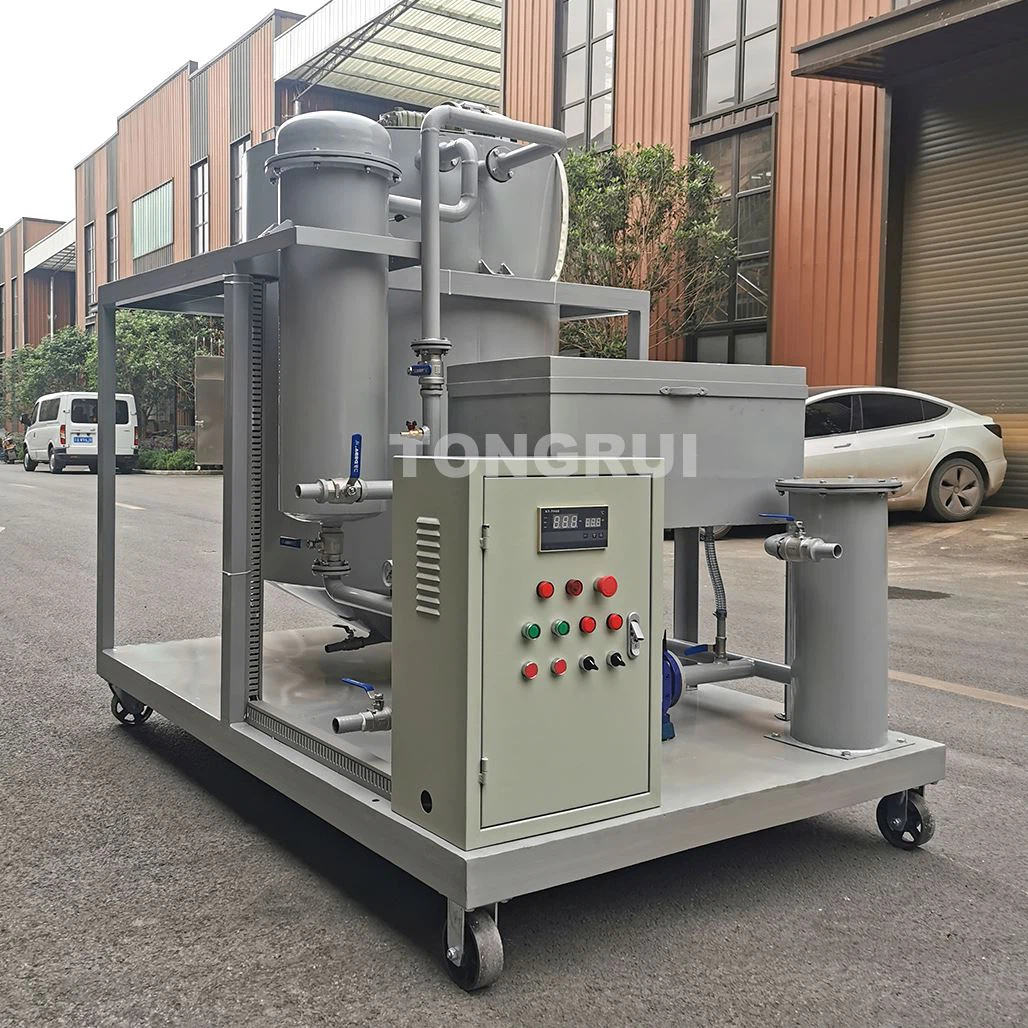 high flow rate hydraulic oil dehydration machine
