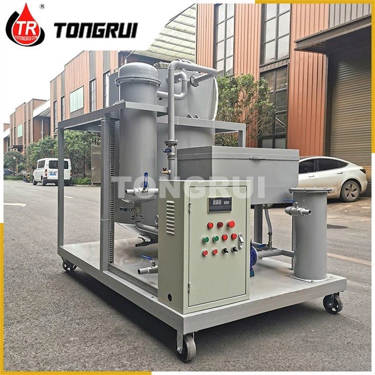 high viscosity  hydraulic oil filtration system